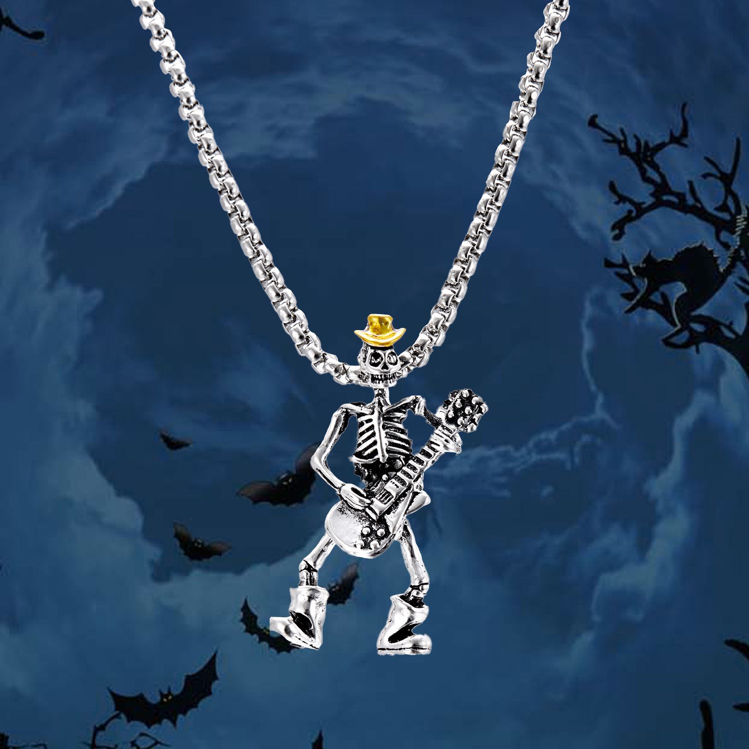 Rock n roll necklace on sale
