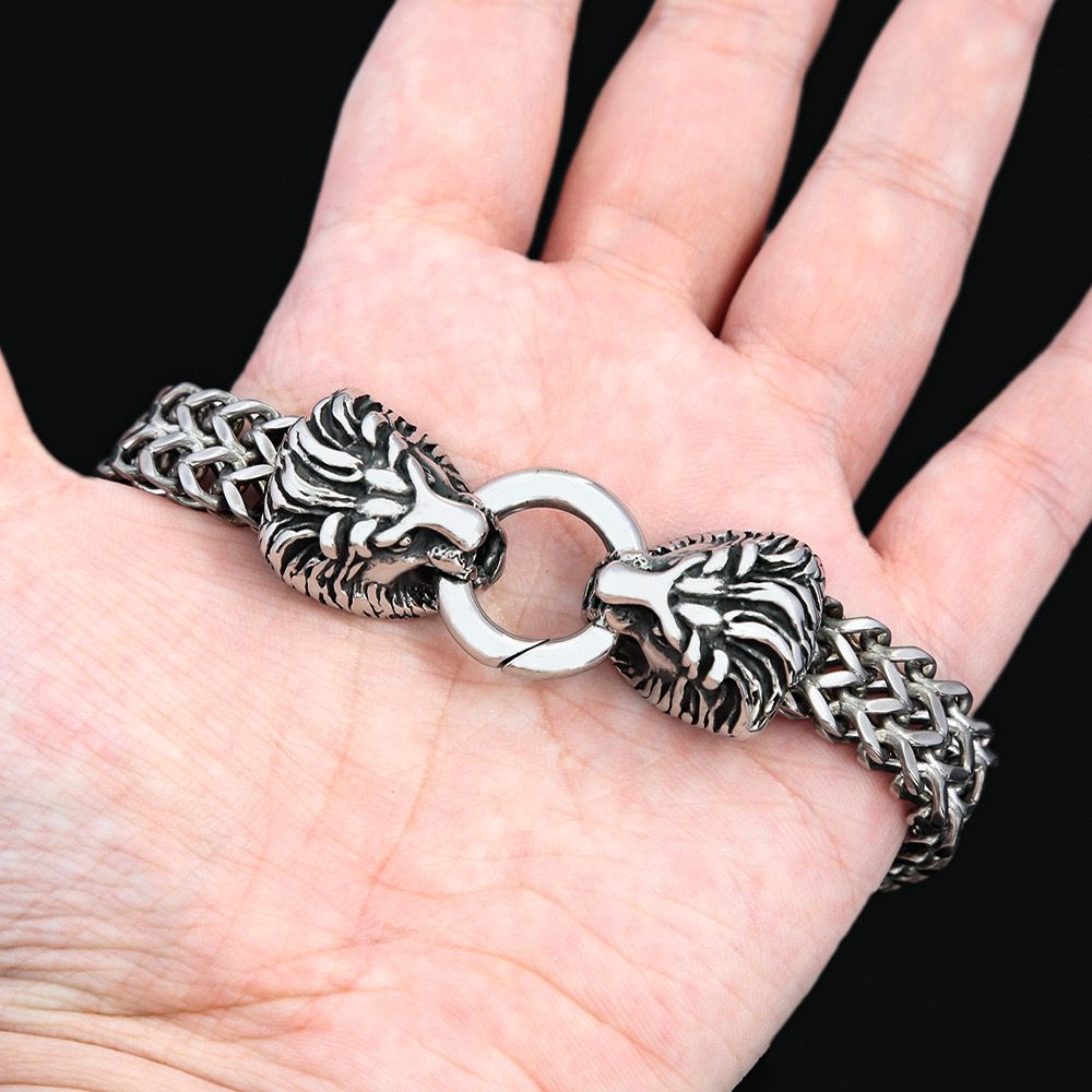 Lion’s Pride Lock Bracelet