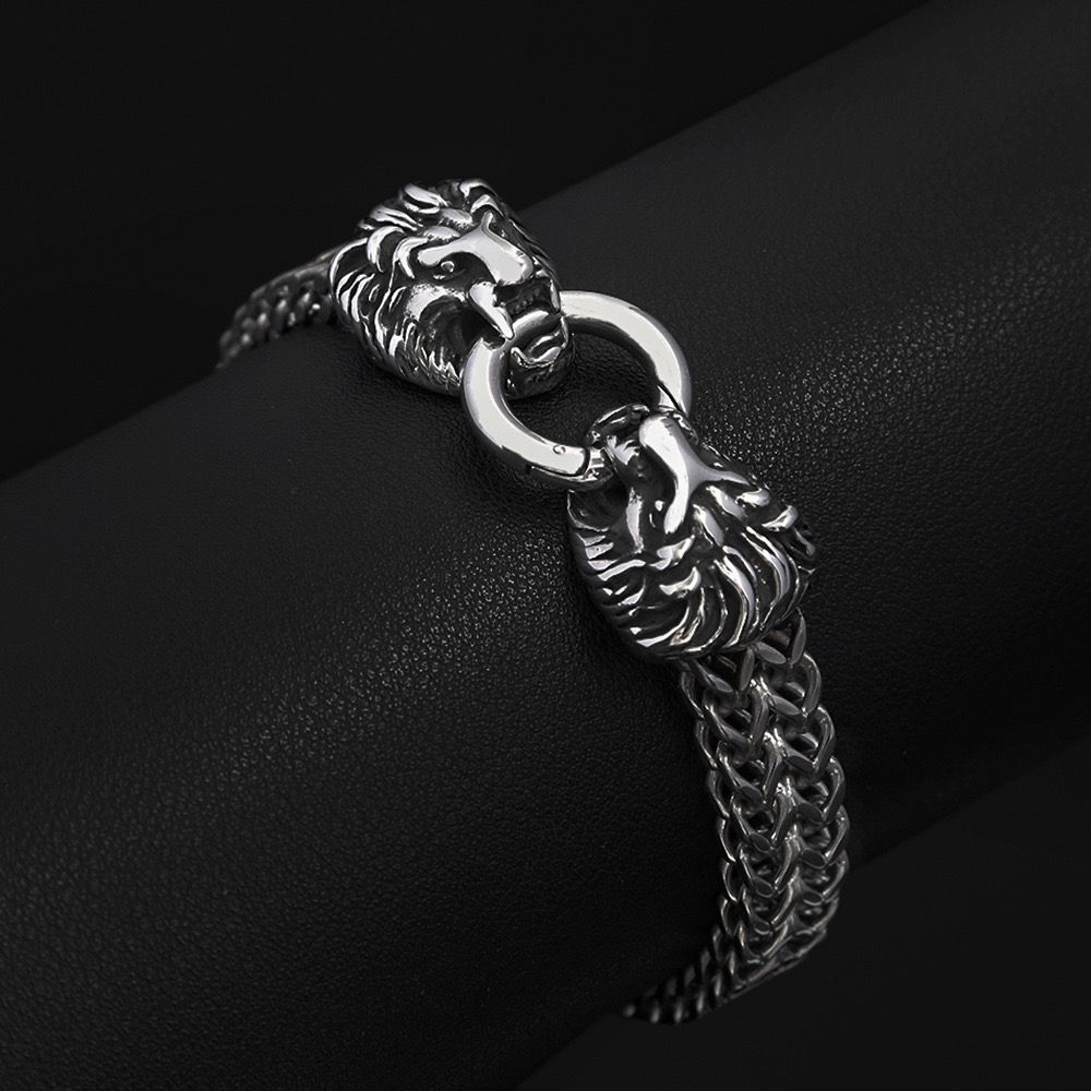 Lion’s Pride Lock Bracelet