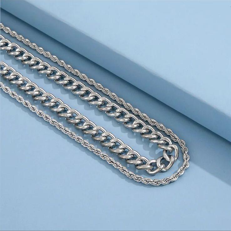Dual Link Fusion Chain (Silver)
