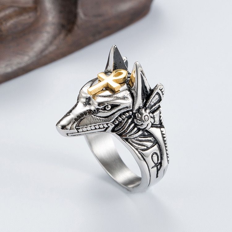 Crossed Wild Spirit Ring