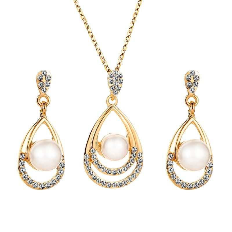 Gold Elegant drop set