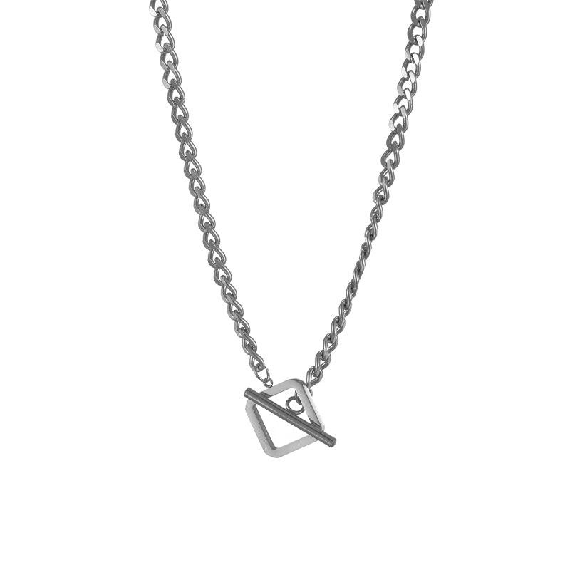 Square Pendant Necklace