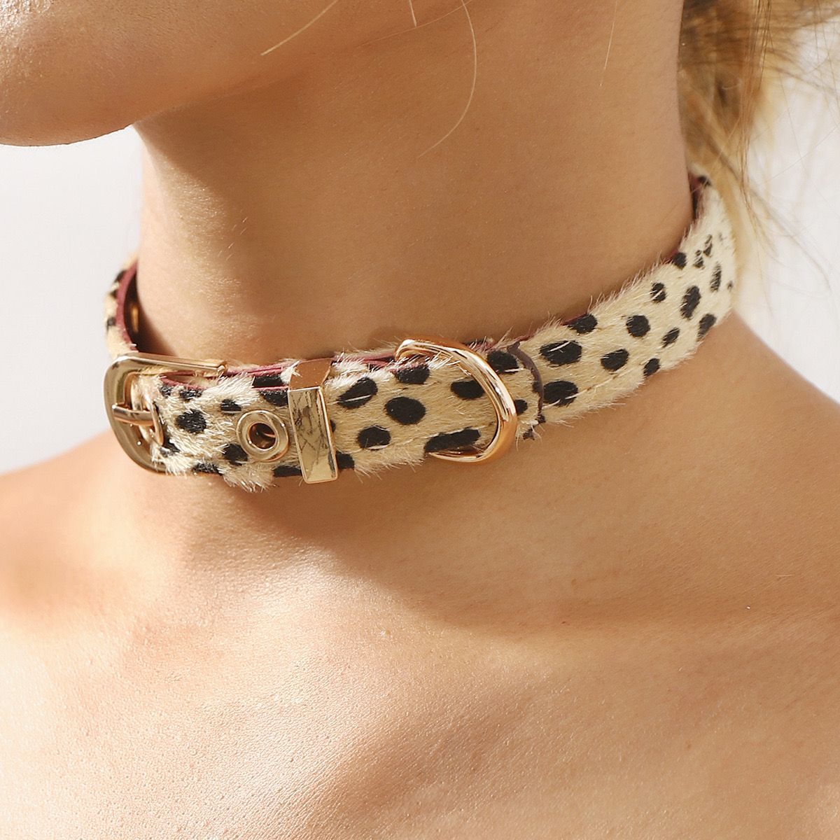 Belt Style Neck Strap Choker