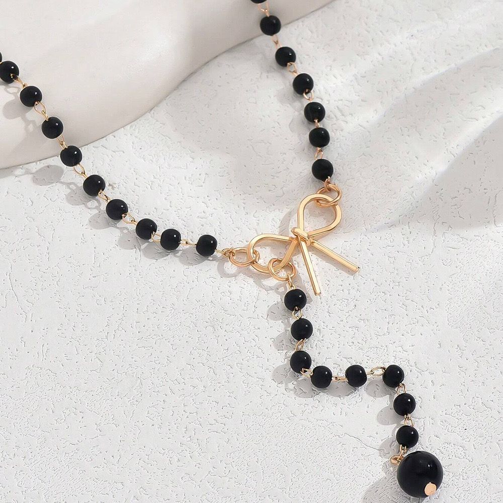 Knotted Beads Necklace