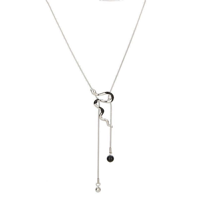 Hanging Snake Necklace