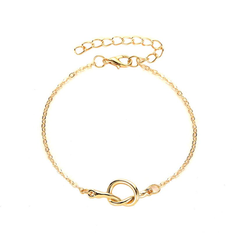 Twist of Elegance Anklet