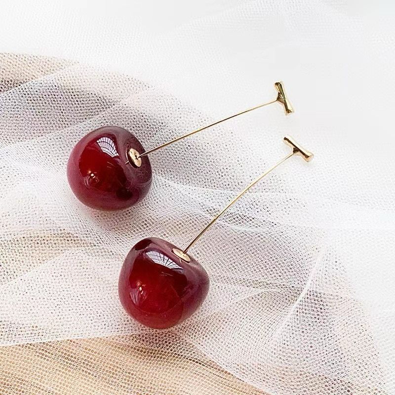 Cherry Charm Earrings