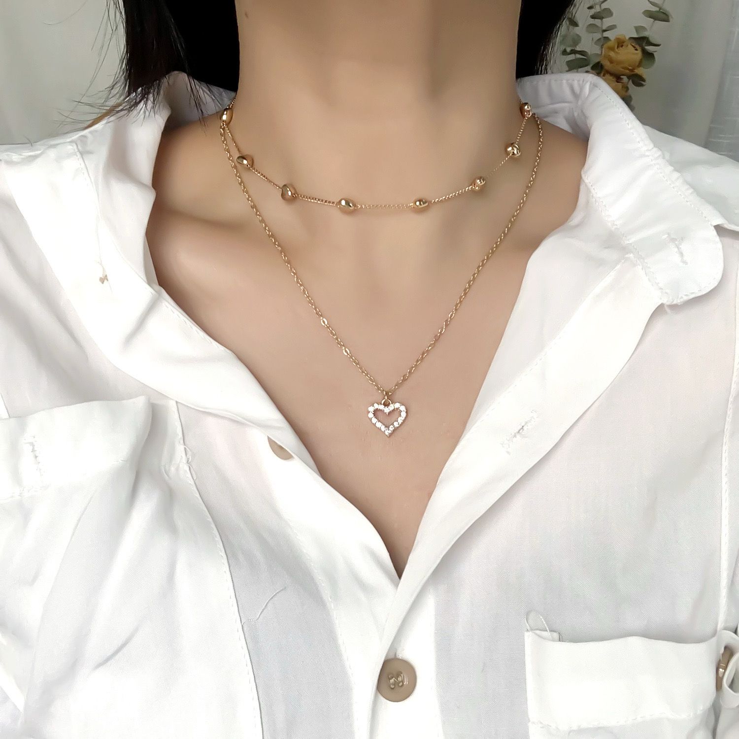 Double Gleam Pendant