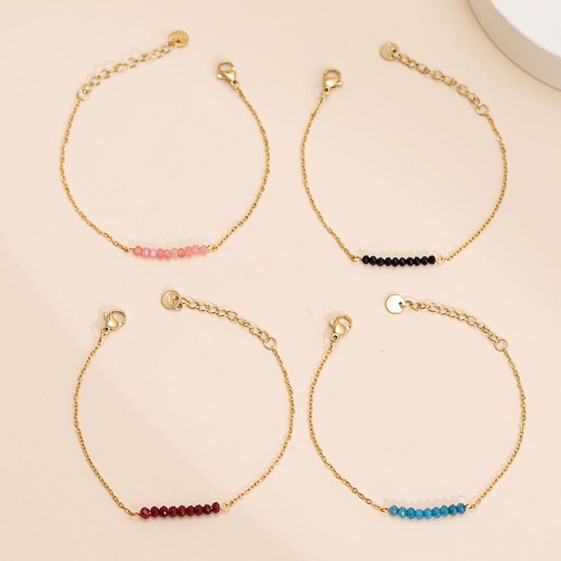 Petite Beads Bracelet - 18K Gold Plating