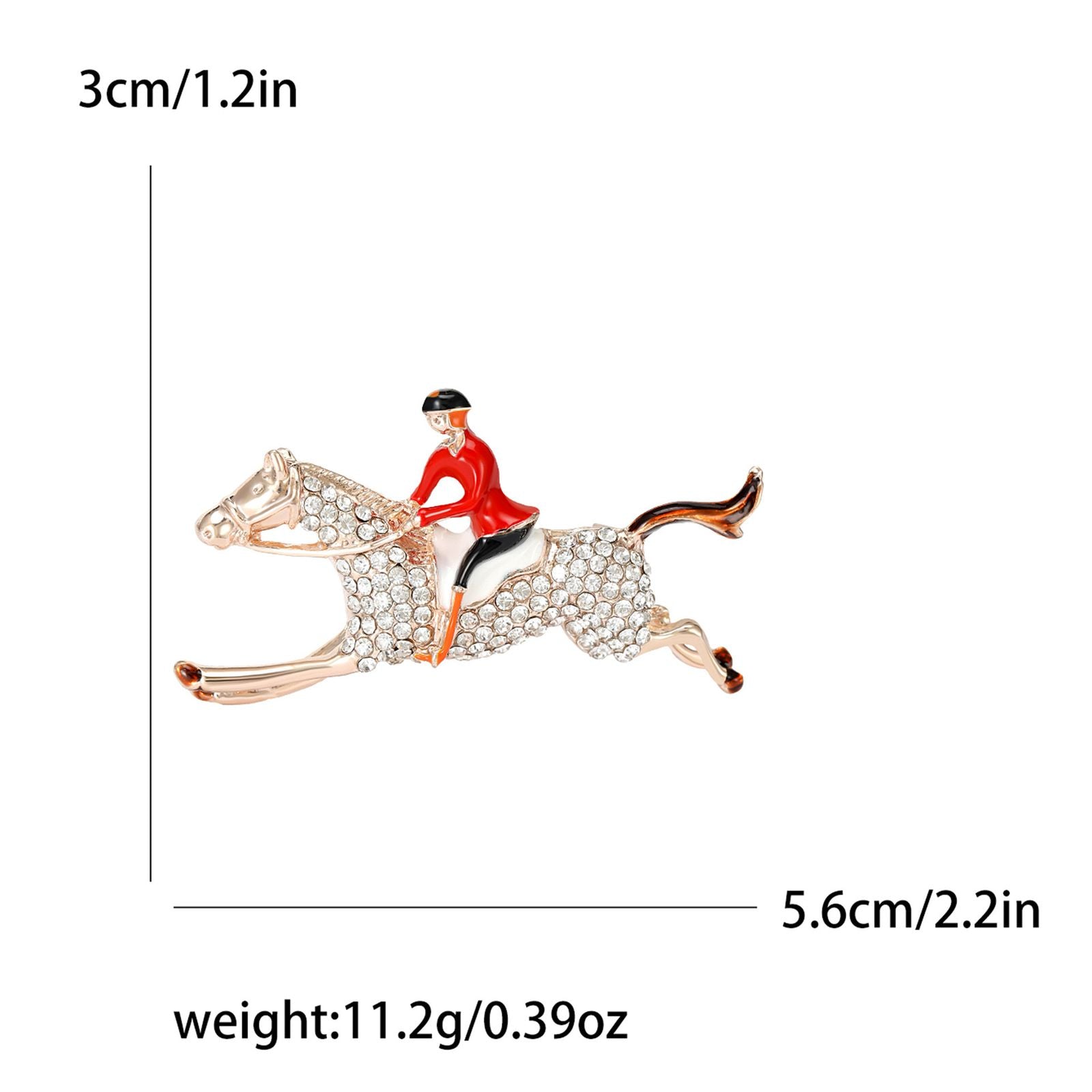 BraveSteed Brooch