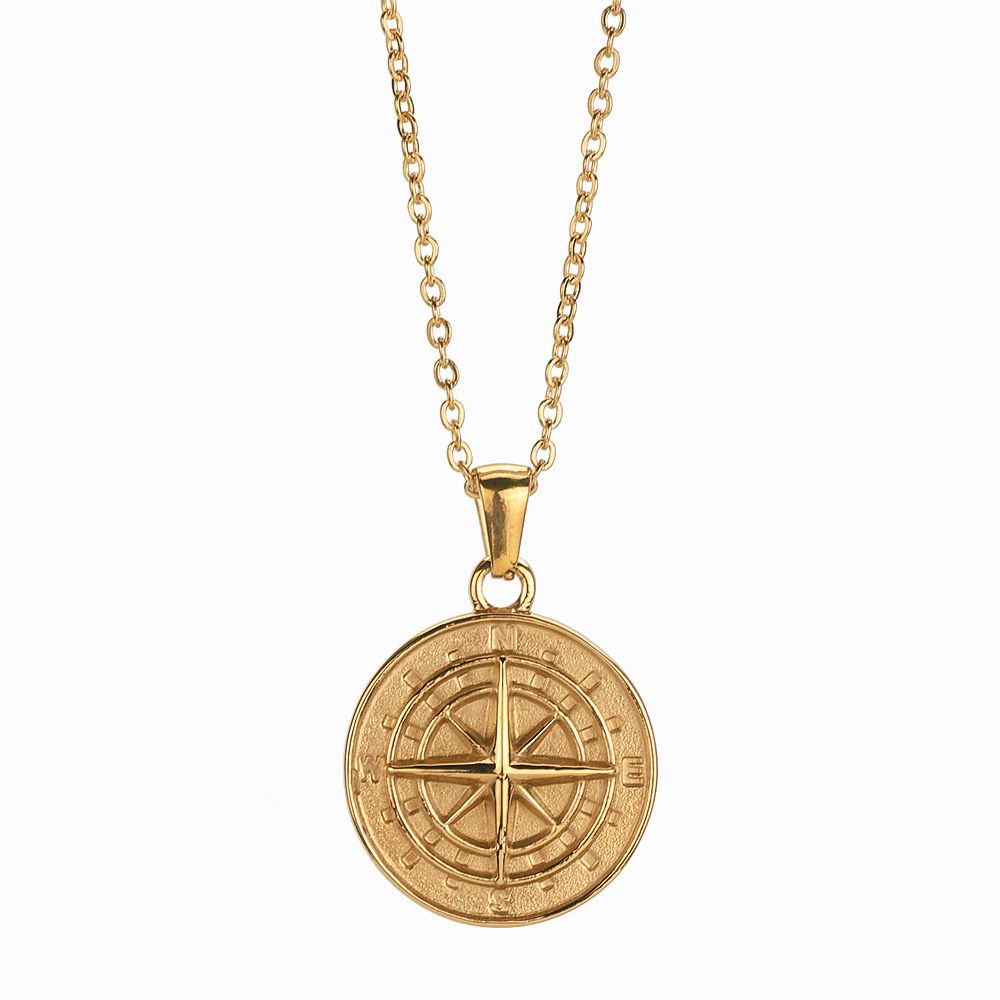 North Star Coin (Pendant + Chain)