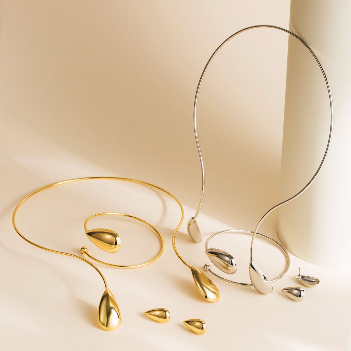 Urban Glam Droplet Set of 3