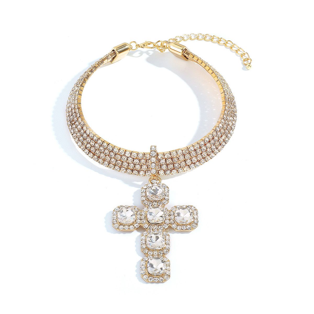 Zircon Faith Evening Choker Necklace