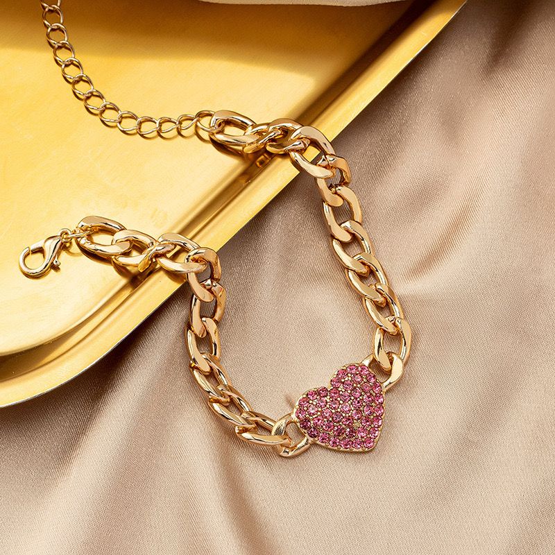 Pink Heart Bracelet