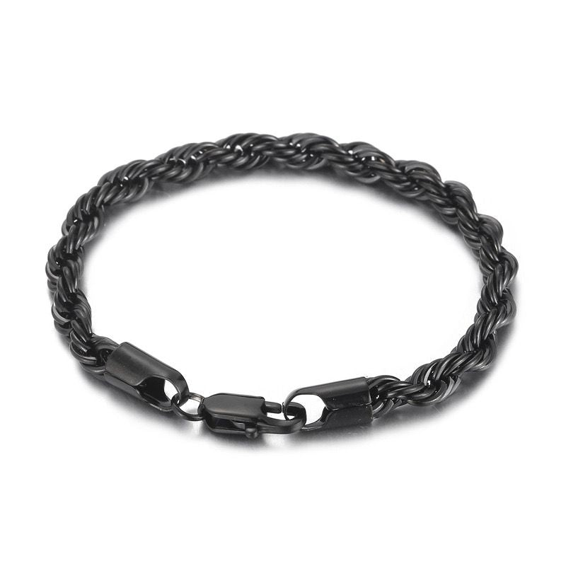 Classic Cuban Bracelet (8 MM) - 18K Gold Plating