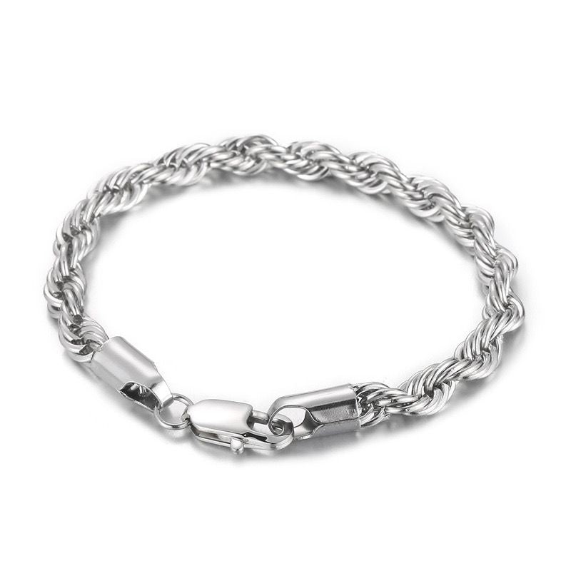 Classic Cuban Bracelet (8 MM) - 18K Gold Plating