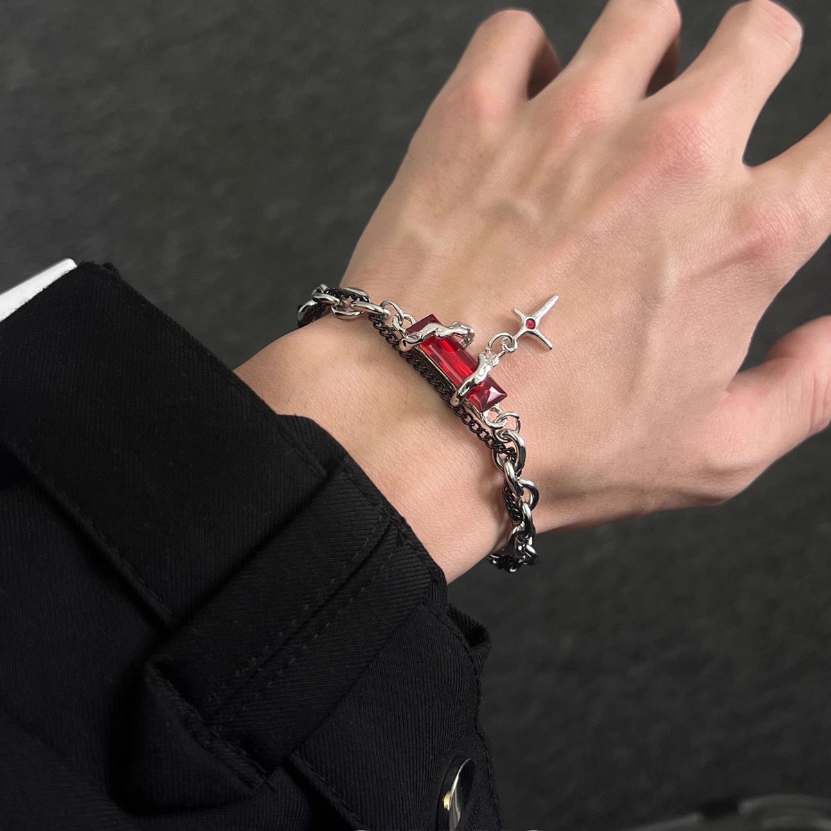 Bold Stainless Steel Bracelet