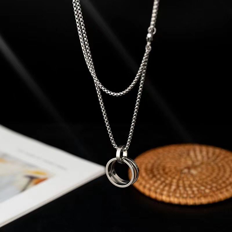 Dual Ring (Pendant + Chain)