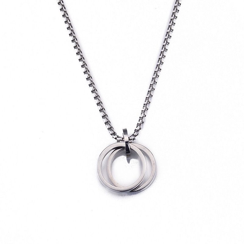 Dual Ring (Pendant + Chain)