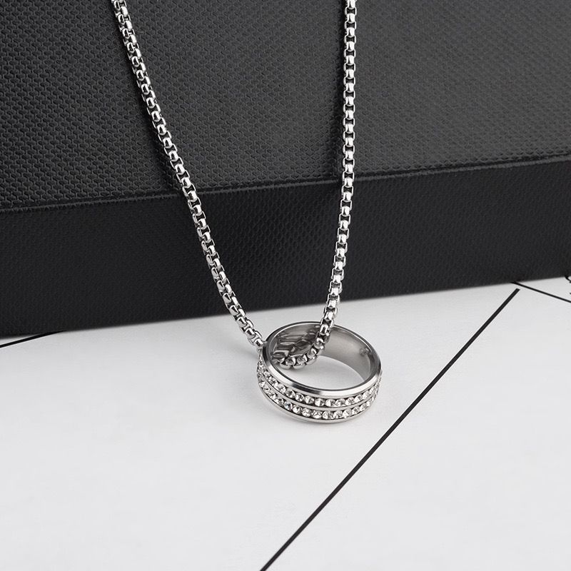Diamond Band (Pendant + Chain)
