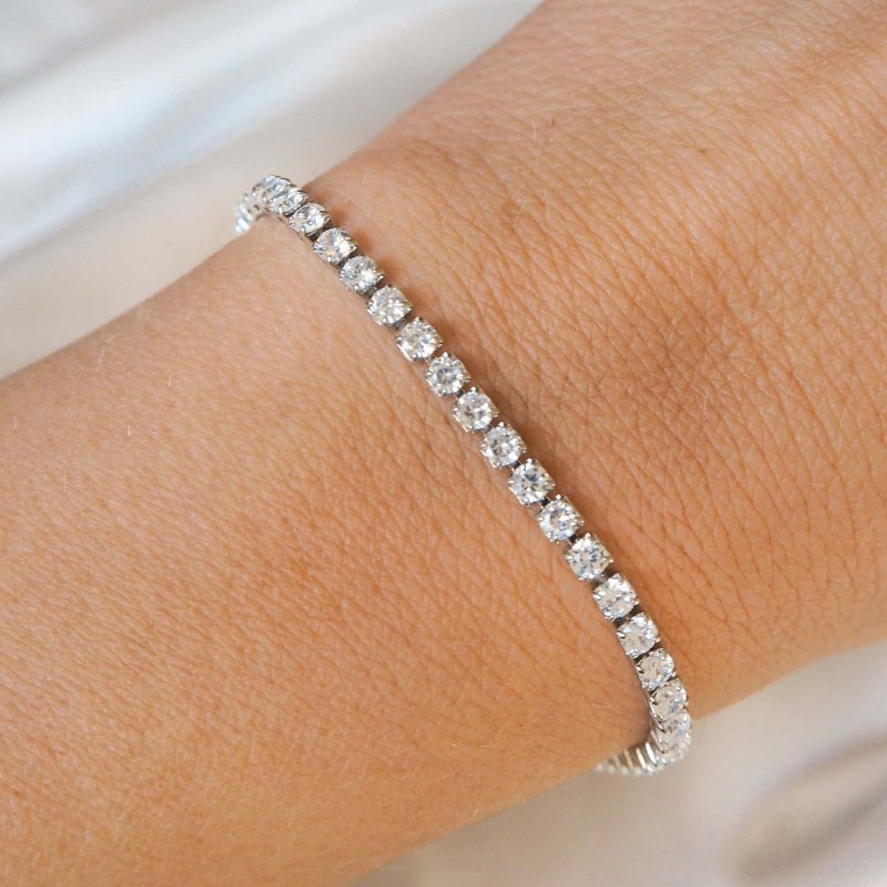 Rose Gold Zircon Bracelet