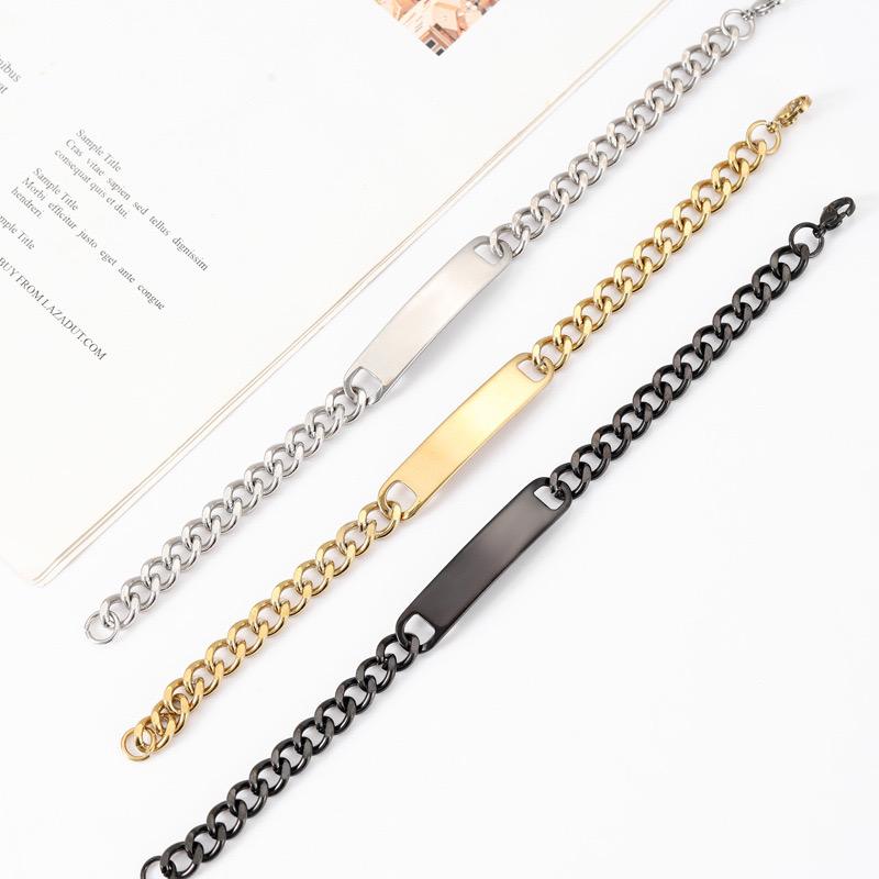 Bold Metal Cuban Bracelet - 10MM