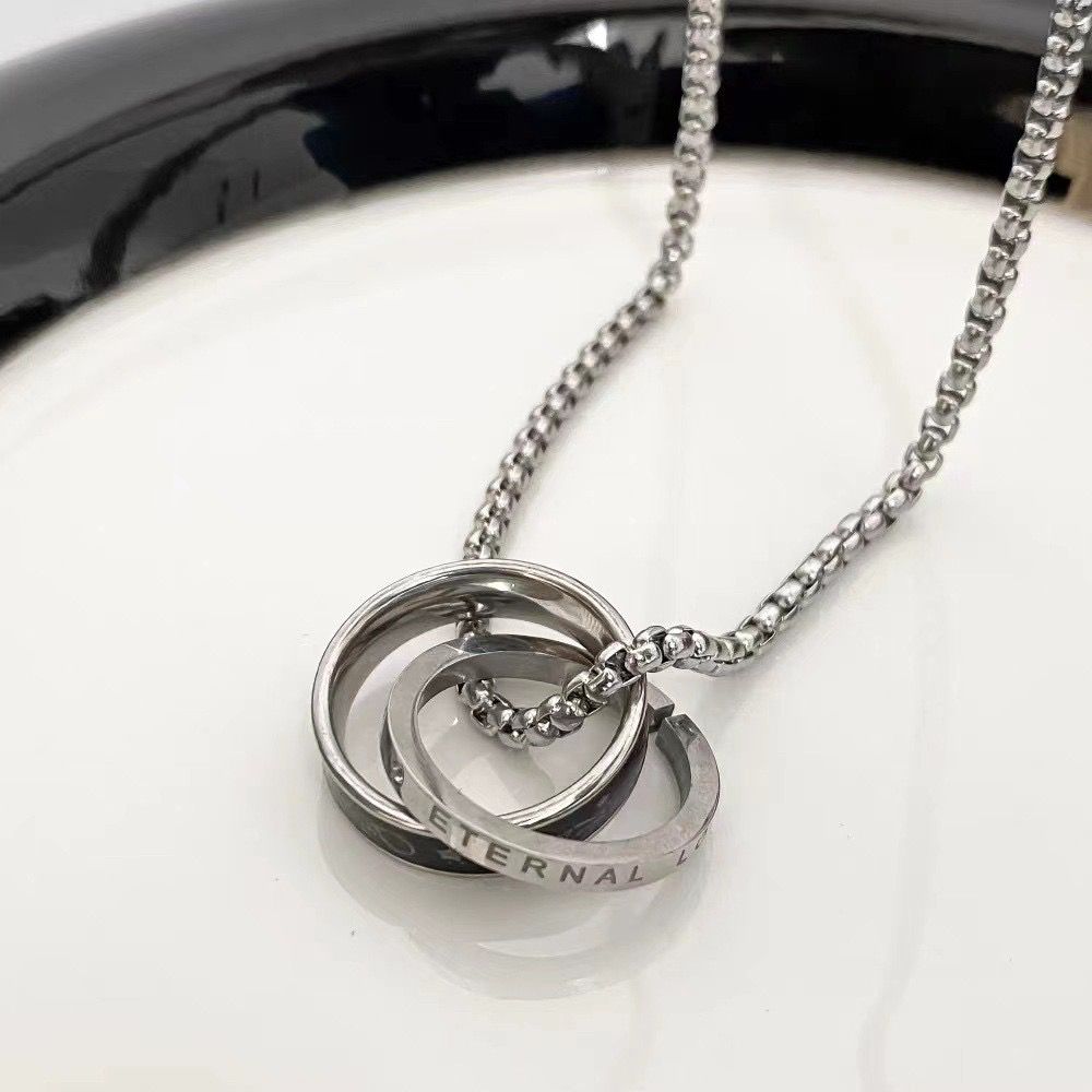 Dual Ring (Pendant + Chain)