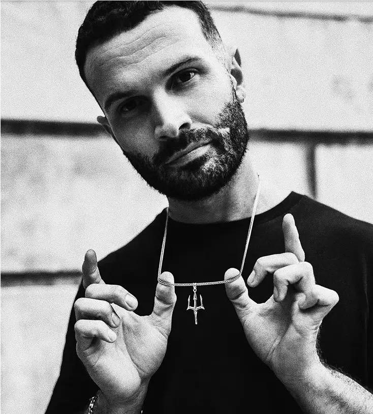 Trident ( Chain + Pendant) - 18K Gold Plated