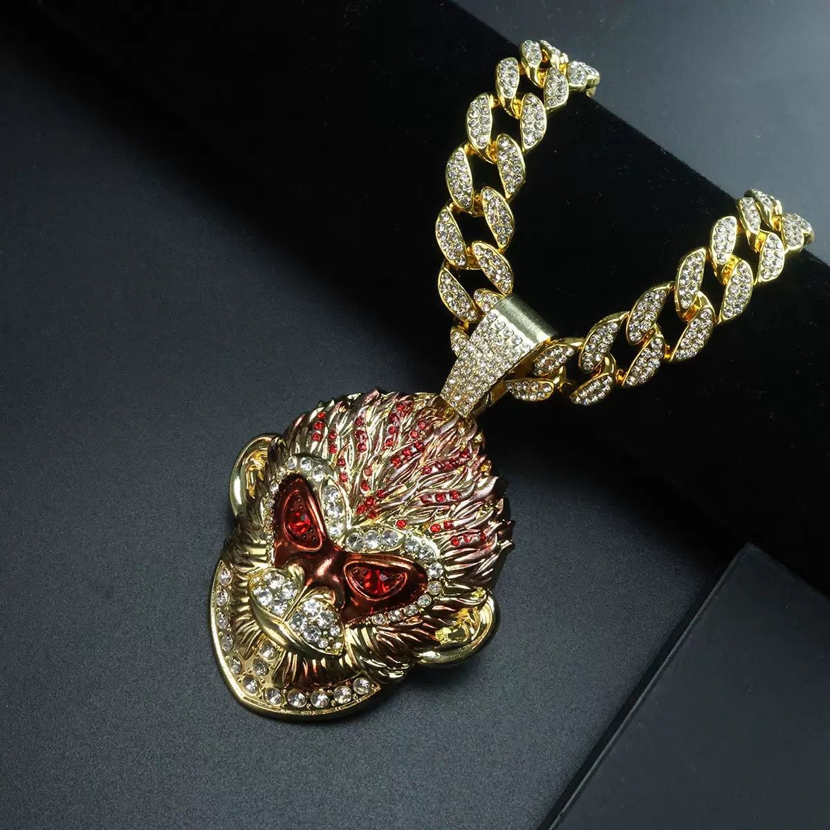Monkey Face (Cuban Chain + Pendant)