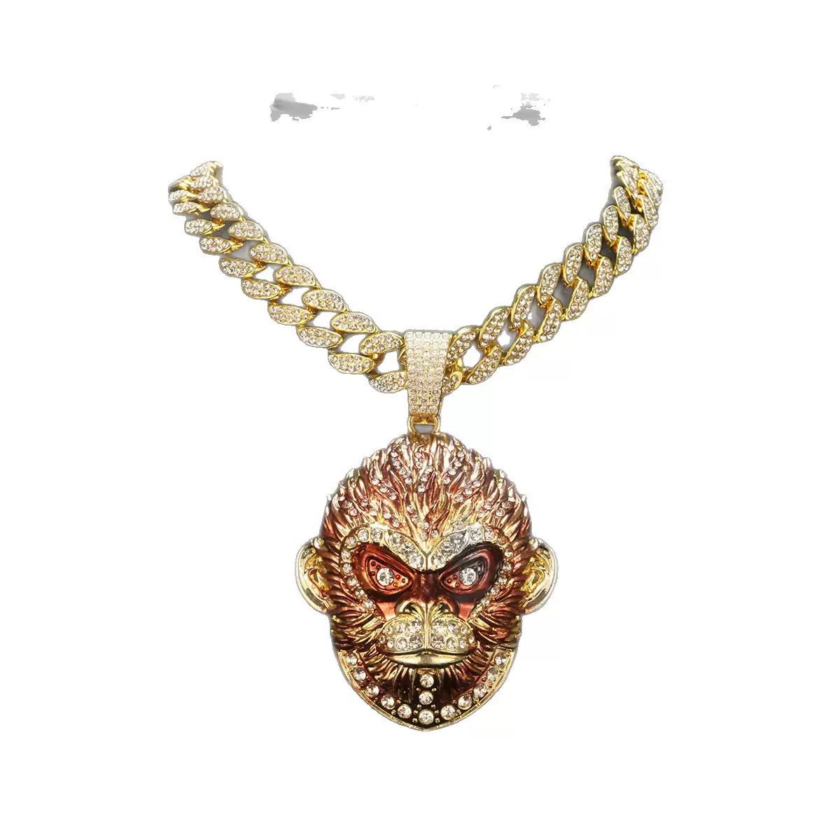 Monkey Face (Cuban Chain + Pendant)