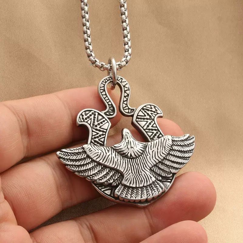 Flying Eagle Statement Pendant