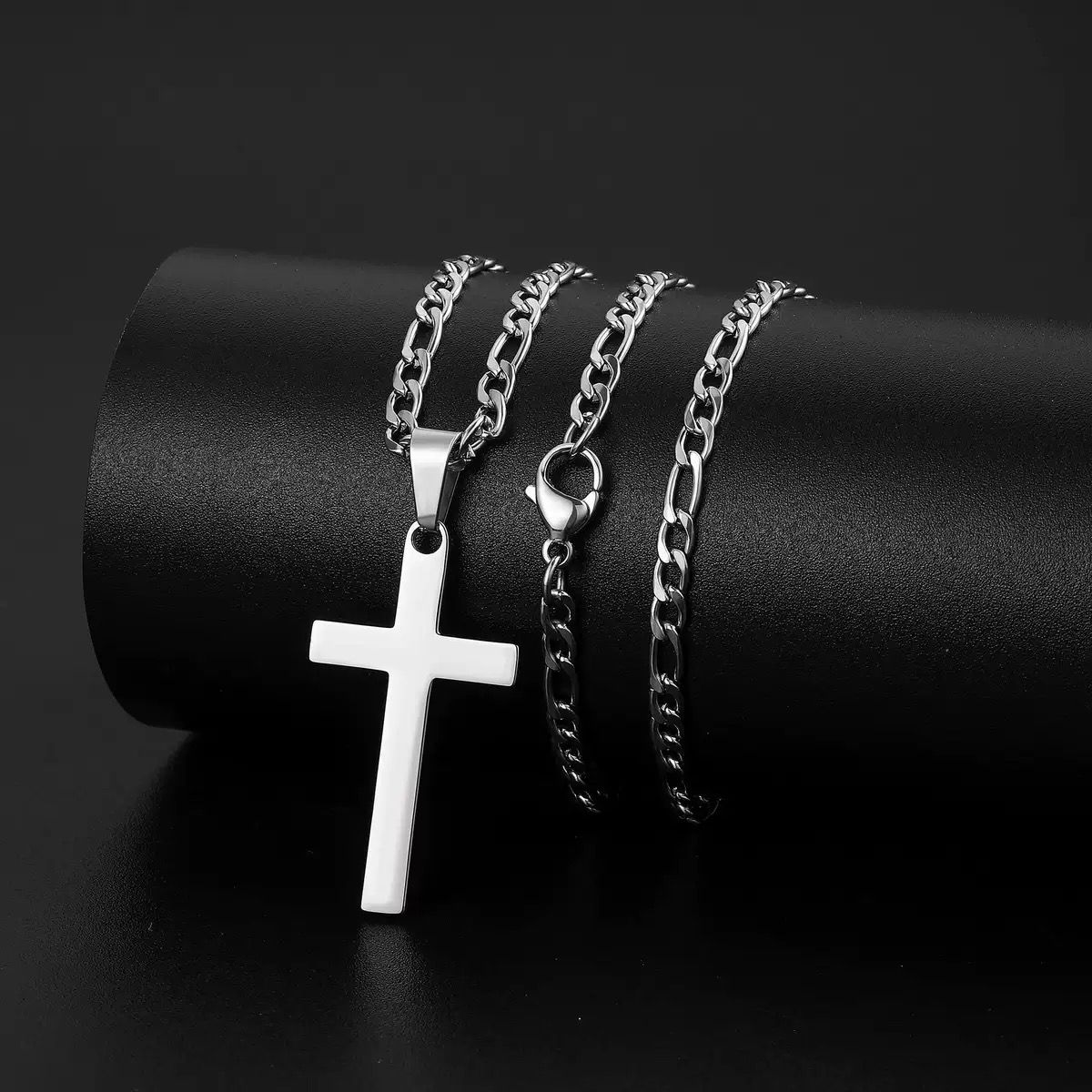 Men’s Silver Cross Pendant
