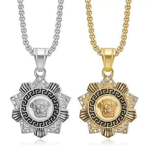 Medusa ( Chain + Pendant) - Titanium