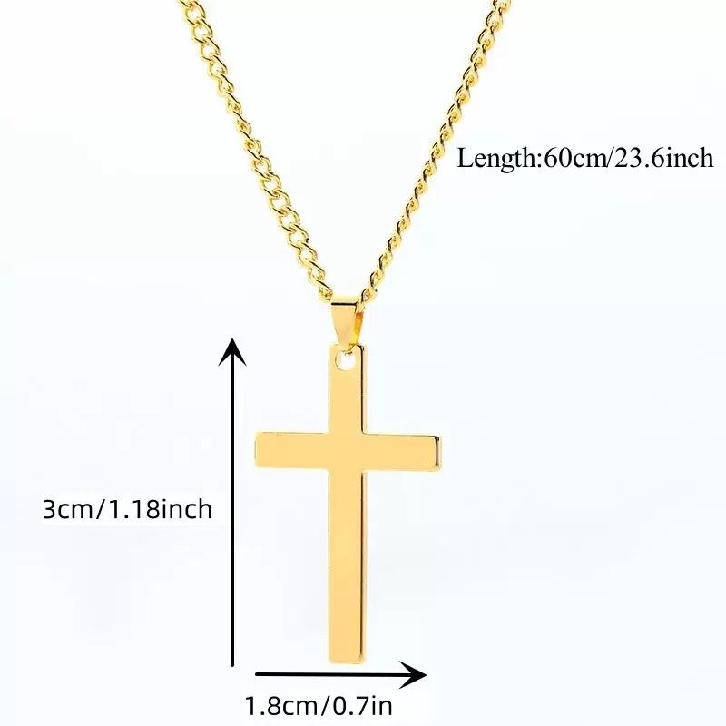 Cross Pendant and chain