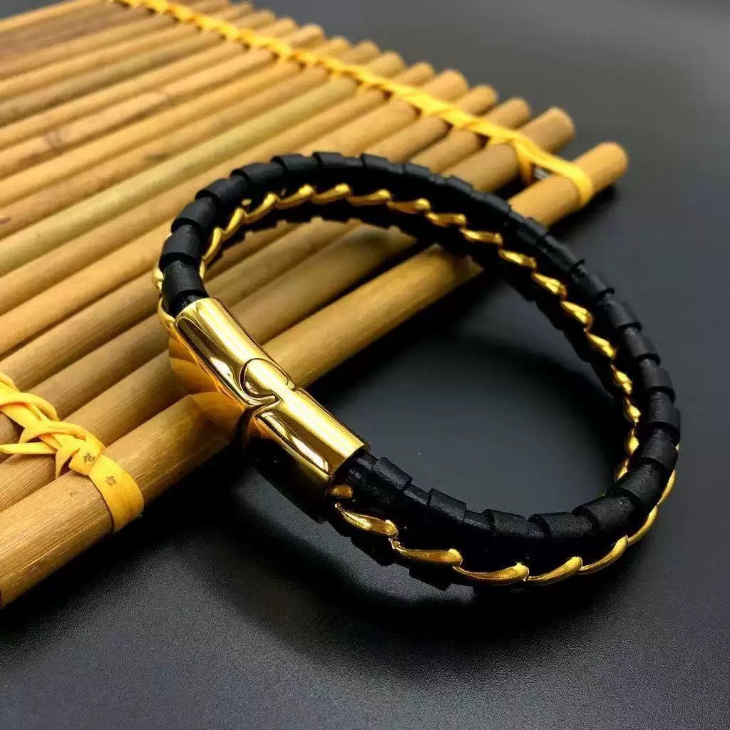 Men's Leather Bracelet