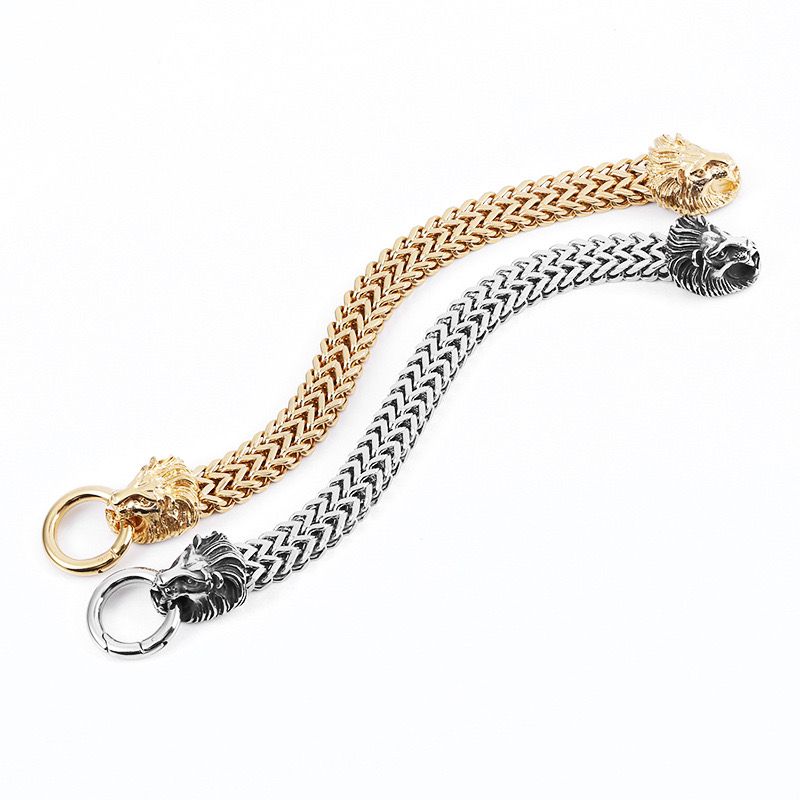 Lion’s Pride Lock Bracelet