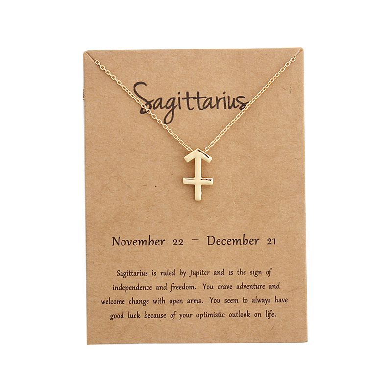 Elegant Zodiac ( Pendant + Chain)
