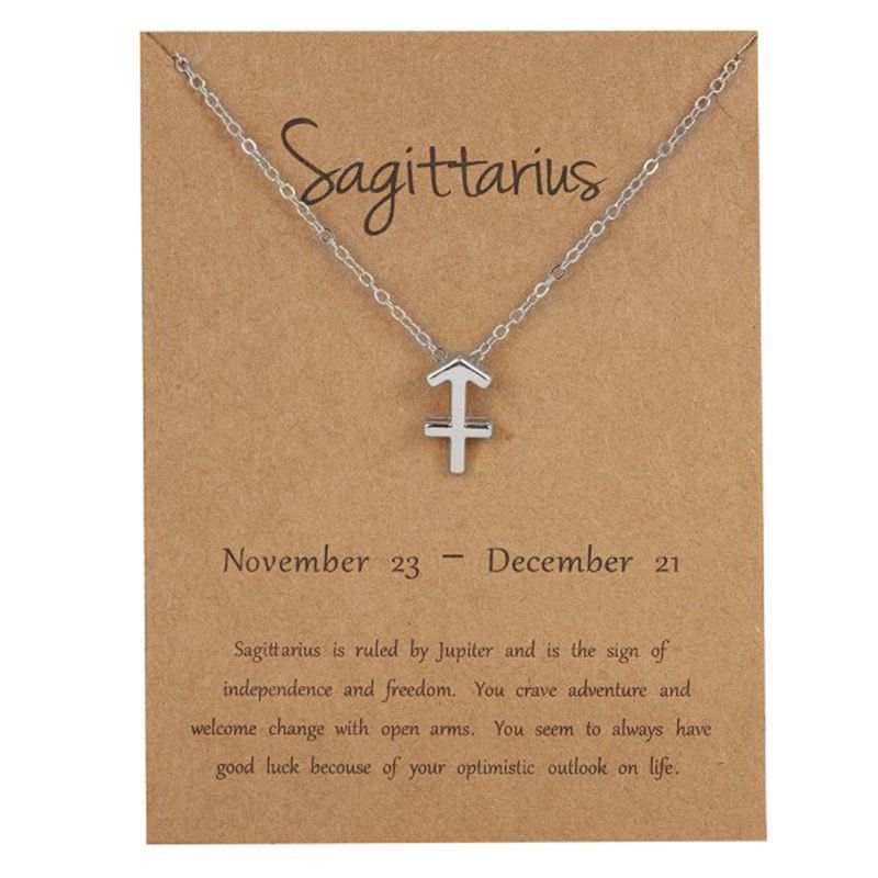 Elegant Zodiac ( Pendant + Chain)