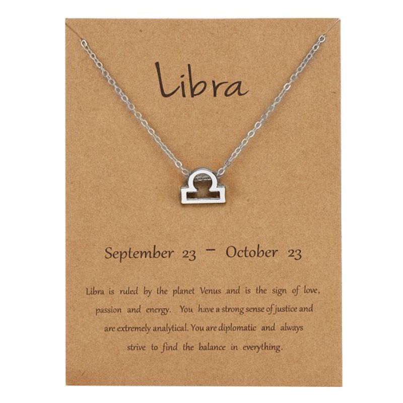 Elegant Zodiac ( Pendant + Chain)