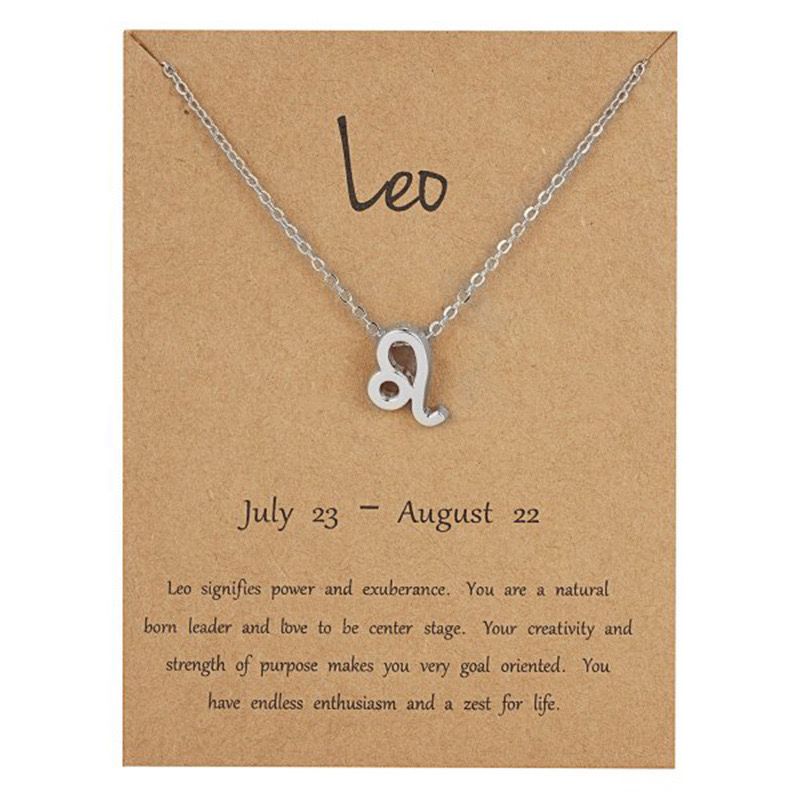 Elegant Zodiac ( Pendant + Chain)
