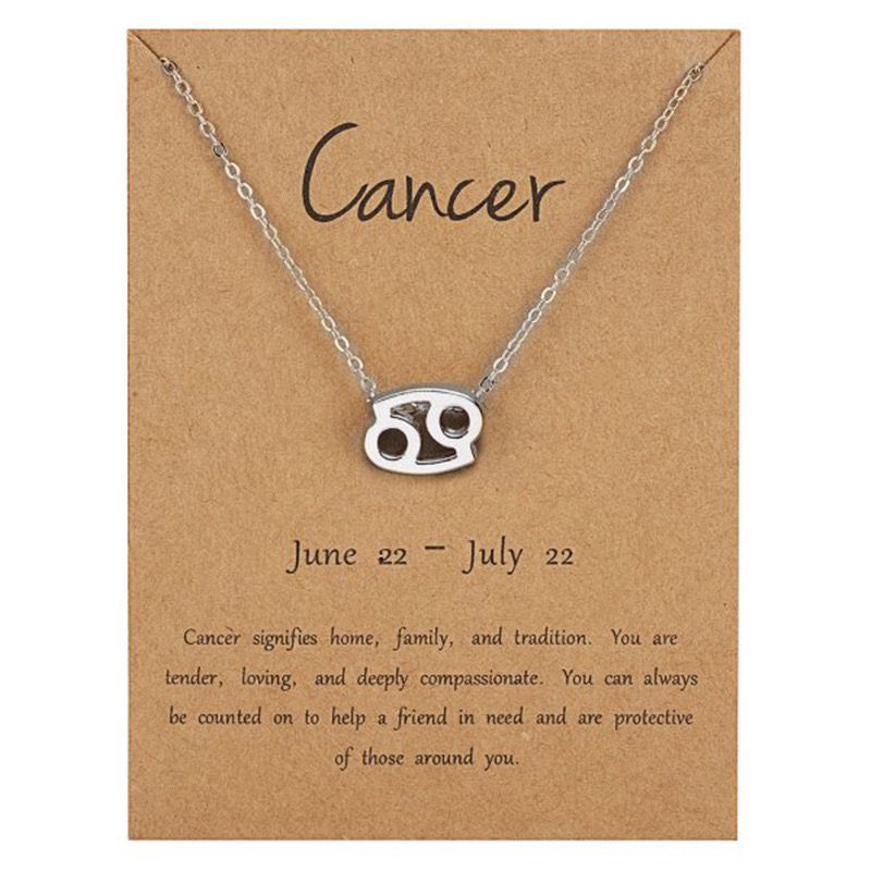 Elegant Zodiac ( Pendant + Chain)