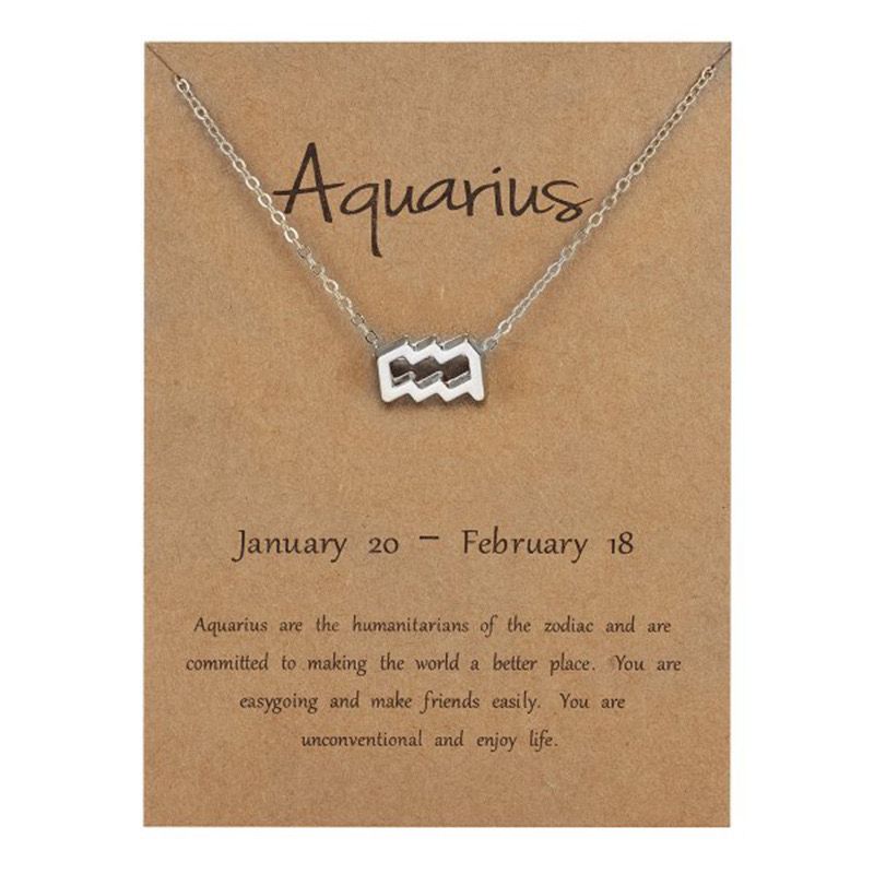 Elegant Zodiac ( Pendant + Chain)