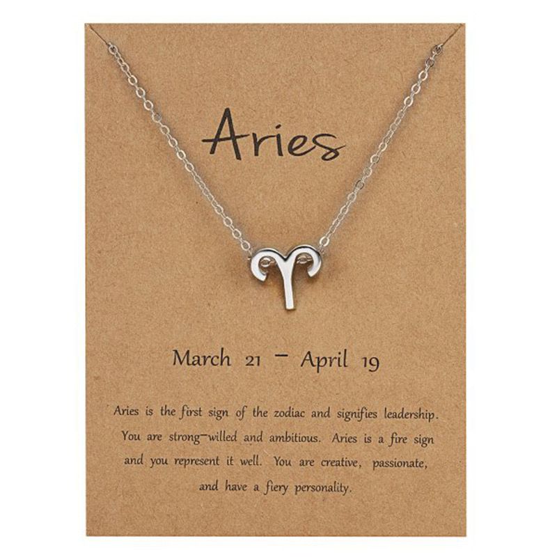 Elegant Zodiac ( Pendant + Chain)