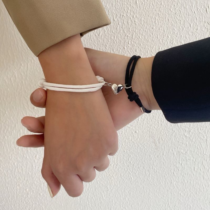 Split Heart Bracelets - Set of 2