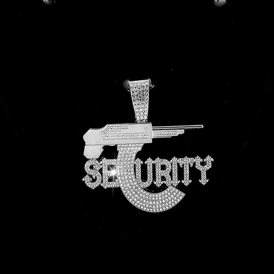 Security Gun (Pendant + Chain)