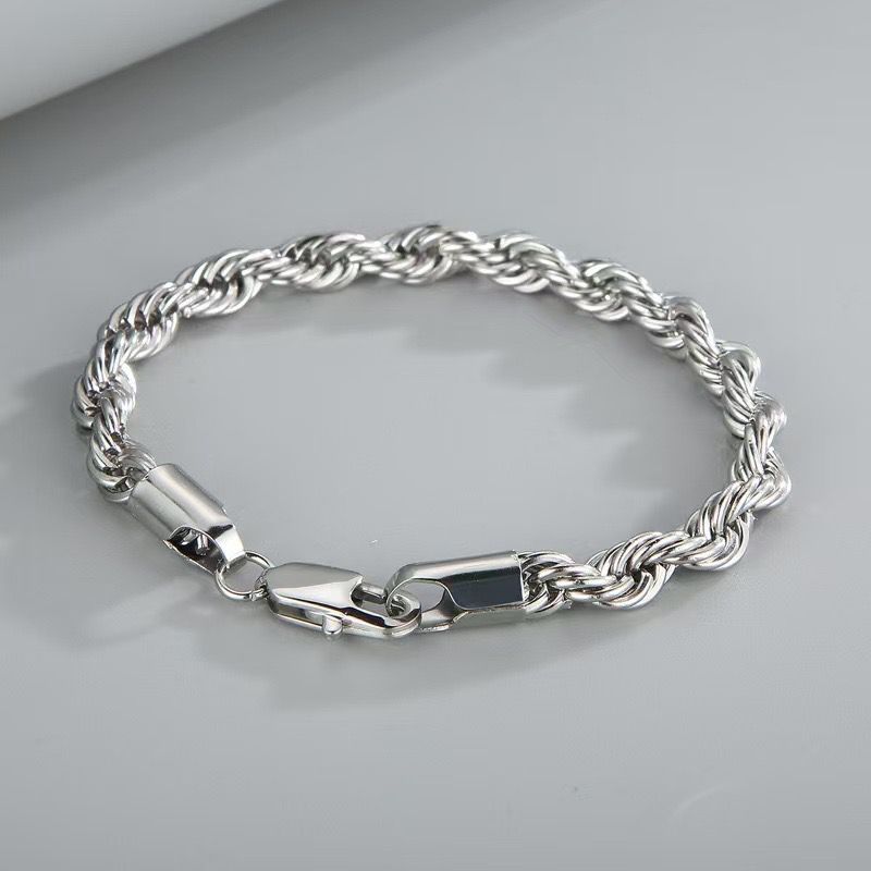 Classic Rope Bracelet - 18K Gold Plated