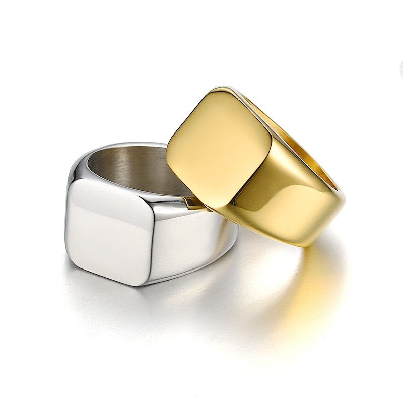 Flat-Top Men's Ring