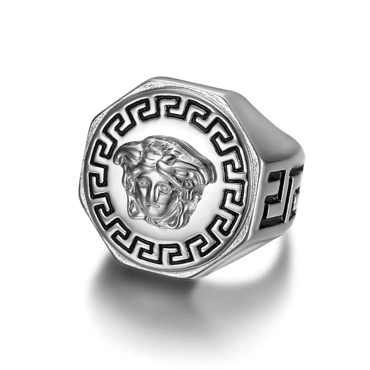 Titanium Medusa Ring