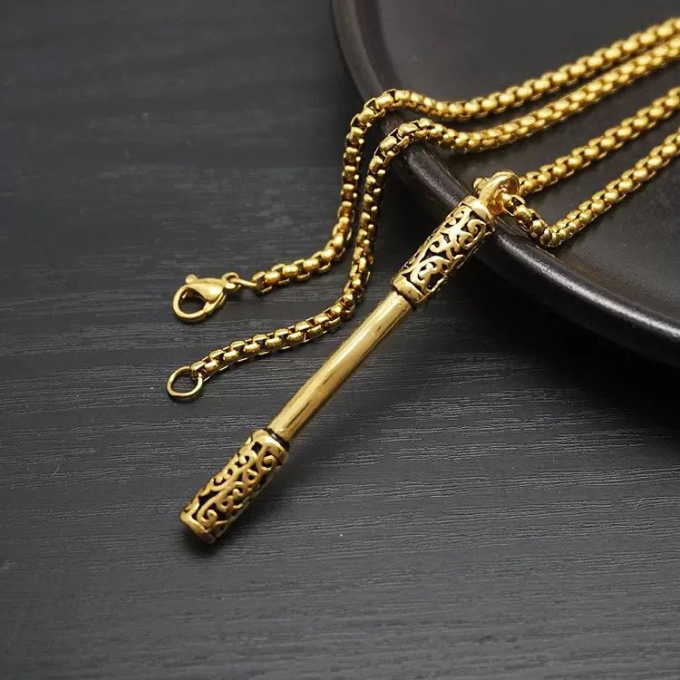 Retro Pendant and Chain